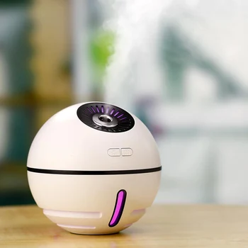 

4 in 1 Multi-functional Space Ball Humidifier Aroma Diffuser with Small Fan Lamp Mist Maker Refresher Humidification Gift