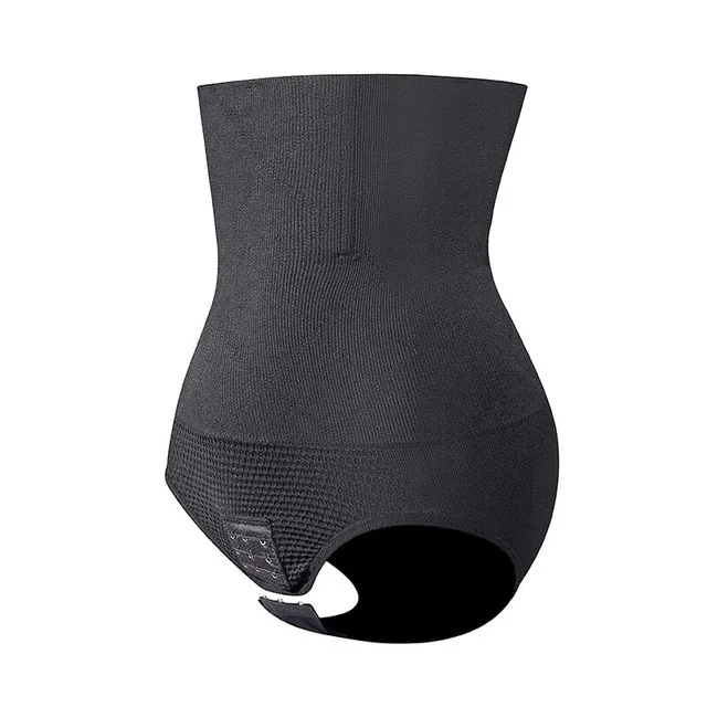 Black Бесшовные Высокая Талия Body Shaper Для женщин корректирующий пояс для похудения оболочка Управление моделирующее белье Корректирующее белье для тренировок - Цвет: Black