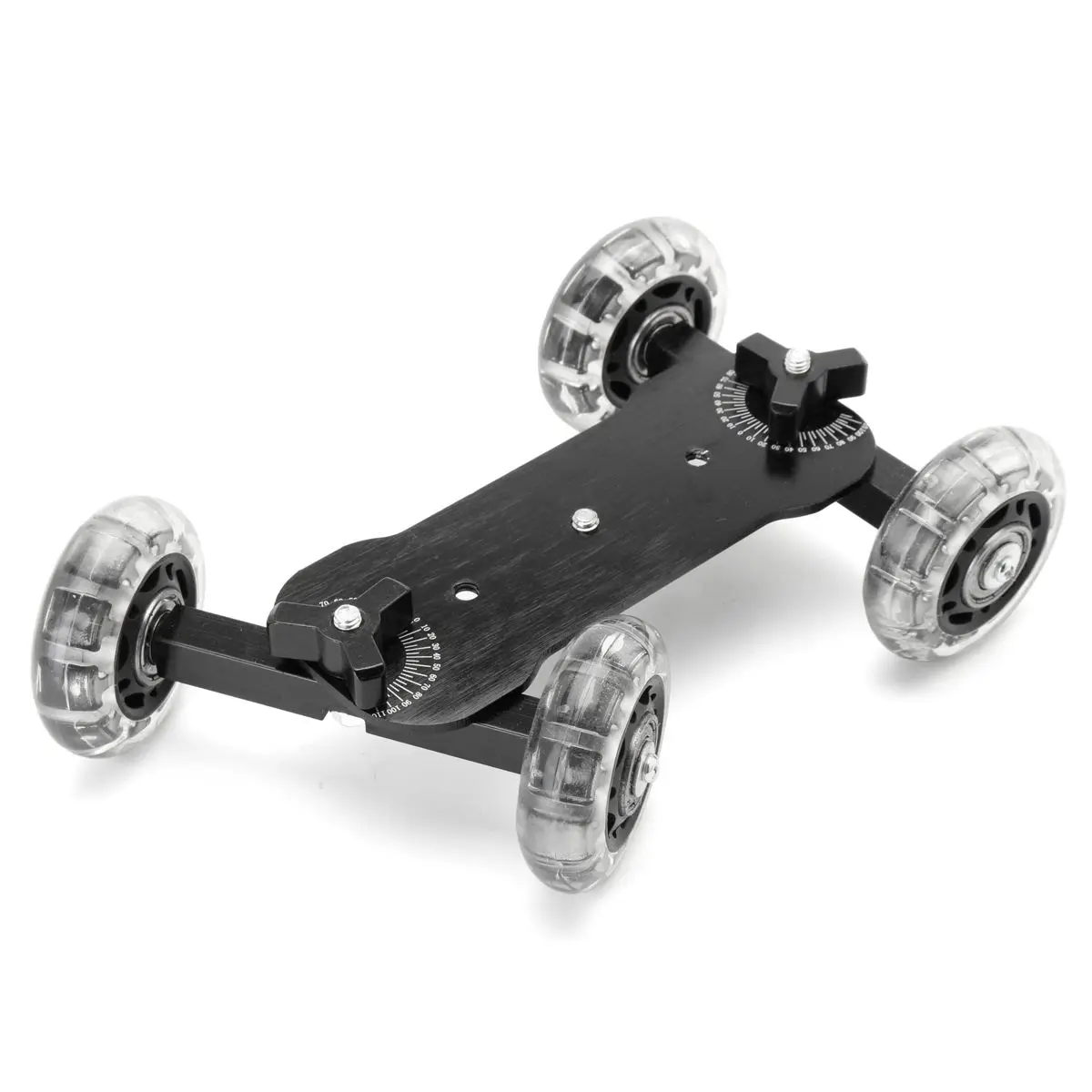  DSLR Desktop Camera Video Wheels Rail Rolling Track Slider Dolly Car Skate Glide Camera Rolling Sli
