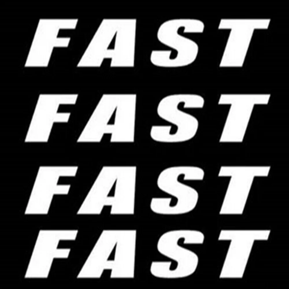 Наружные наклейки для шин 3D Быстрый логотип обертывания Светоотражающие 1,06 дюймов аксессуары