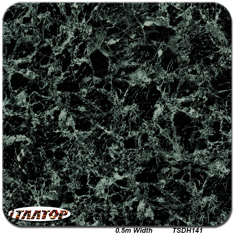 

iTAATOP TSDH141 0.5M * 2M Popular Marble Designs Pattern Hydro Dipping Hydrographics Film Water Transfer Printing Films