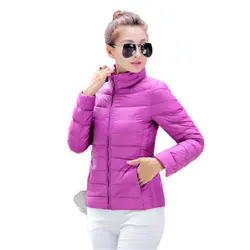 Большой размер, зимнее женское пуховое пальто, тонкая женская зимняя куртка Fenale, портативное ветрозащитное пальто, ультра-светильник