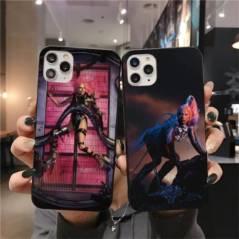 

lady gaga chromatica Phone Case for iphone 12 pro max mini 11 pro XS MAX 8 7 6 6S Plus X 5S SE 2020 XR case