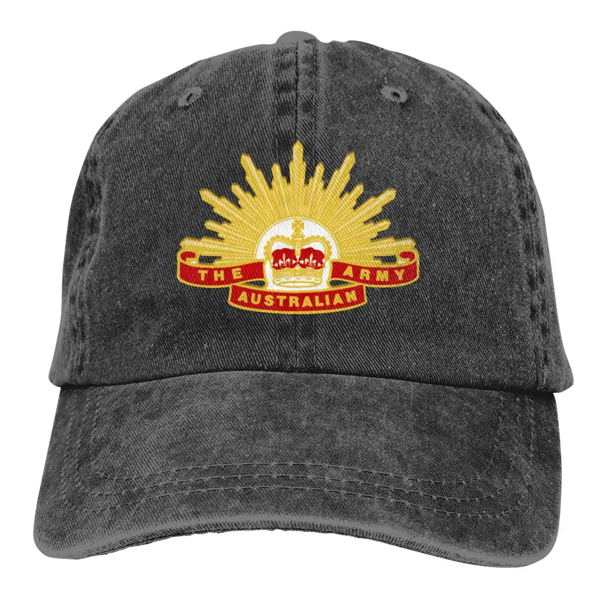 Бейсбольная кепка с нейтральной регулируемой символикой австралийской армии