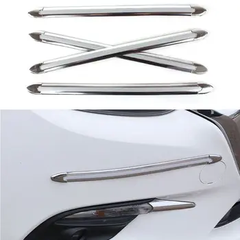 

4Pcs Car Door Edge Anti-collision Strip Bumper Protective Guard Bar Protector