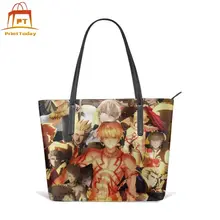 Gilgamesh Fate Сумочка Gilgamesh Топ-ручка сумки Свадебные высокого качества кожаная сумка-тоут с узором модные женские сумки