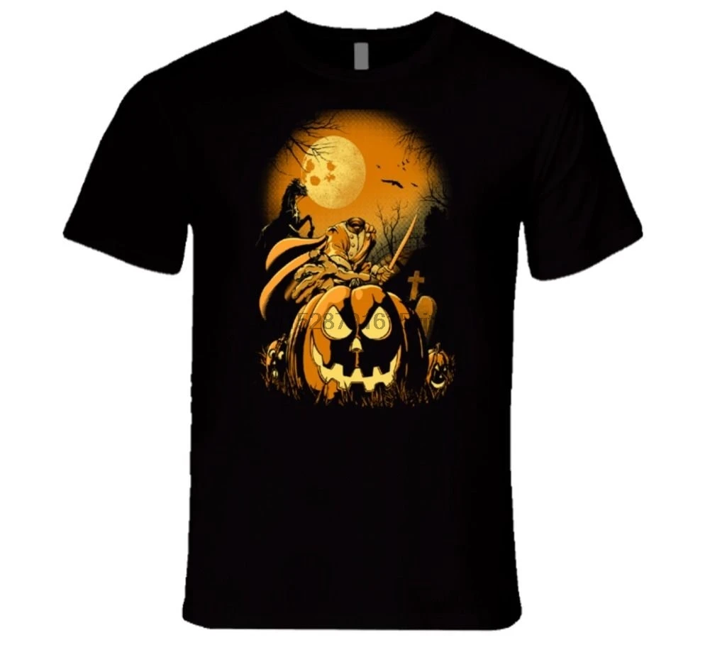 Кровавая футболка с отверстиями и без головы | Мужская одежда