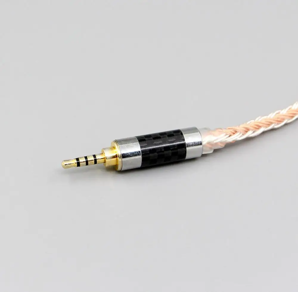 LN006453 XLR Balanced 16 Core OCC Silver Mixed Headphone Cable For Oppo PM 1 PM 2 Planar Magnetic 1MORE H1707 Sonus Faber Pryma