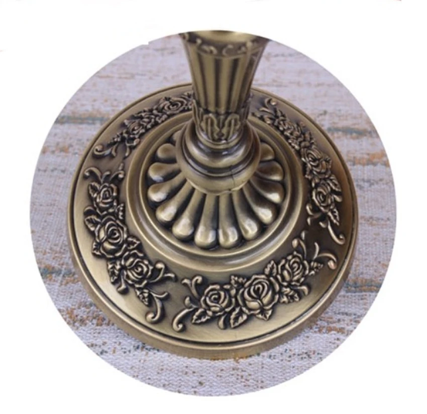 ERMAKOVA 3/5 руки бронзовая Свеча держатель Ретро канделябр металлический романтический свадебный ужин подсвечник для дома