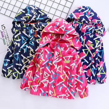 

2in1 Girls Jackets Pizex Coat Toddler Girl Winter Jacket Cotton Coats for Baby Teenager Hooded Warm Fluffy Clothes Kids Clothing