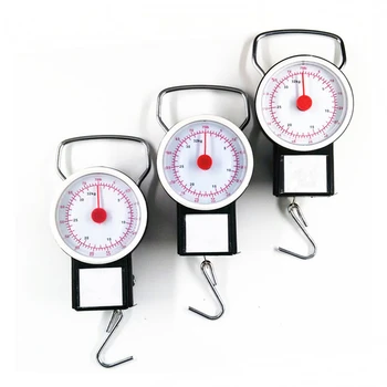 Ceny 1 Sztuk 22kg Przenośny Skala Wiosna Moda Kreatywny Gospodarstwa Domowego Wiszące Mechaniczne Mini Ręczny Wiosna Wagi Kuchenne Gadżety