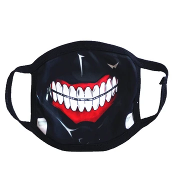 

Tokyo Ghoul Mask Cos Anime Adult Children Tokyo Kind of HD Dustproof Cotton Mask Mask