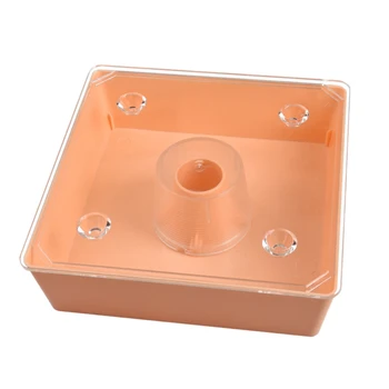 

New Square Bee Feeder Plastic Rapid Bee Water Feeder, Round Hive Top, Beekeeping Supplies