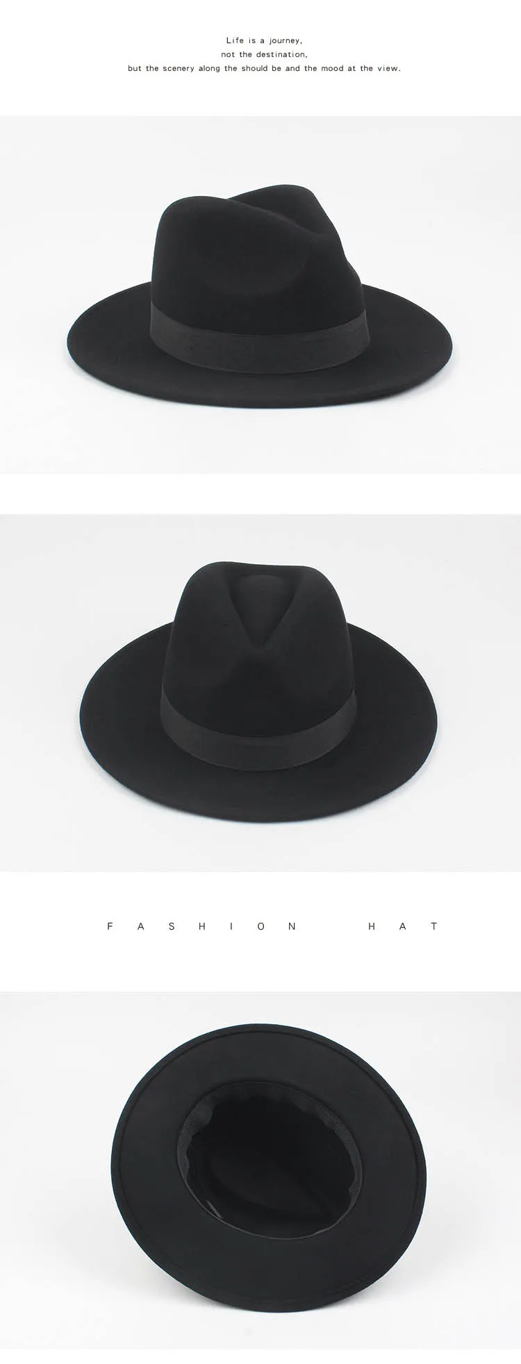 QDKPOTC осень зима шерсть для мужчин женщин Fedoras Англия джентльмен Ретро джаз шляпа Мода Пара черная фетровая шляпа