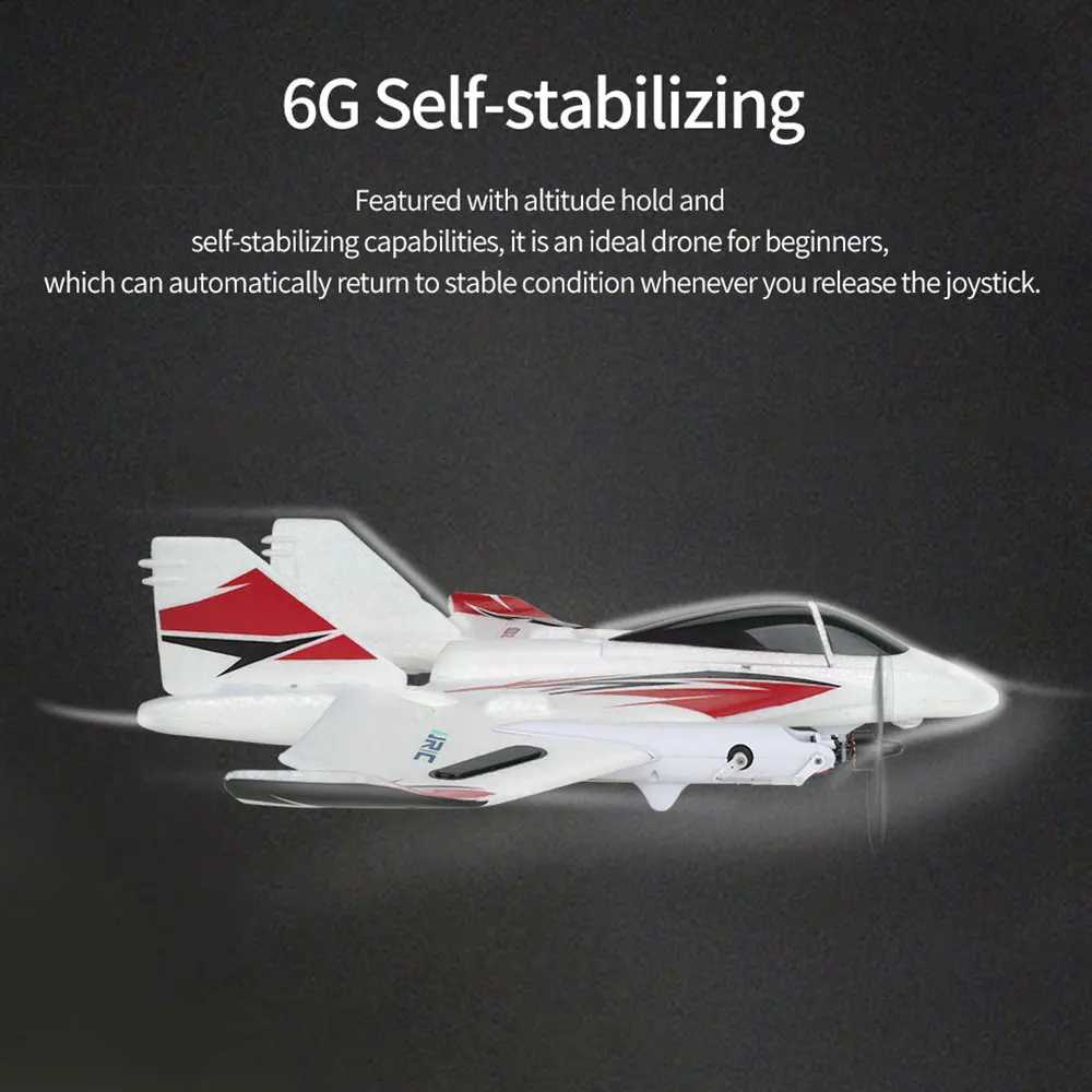 RC вертикальный взлет посадка фиксированное крыло трюк самолет EPO 6-канальный бесщеточный 6G самостабилизирующийся пульт дистанционного управления Самолет игрушки
