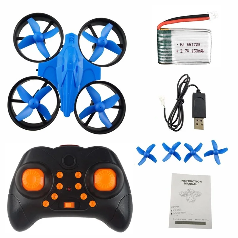 rc airplane camera wireless DIY Mini 2.4G RC Drone 4CH 6-Axis Gyro RC Quadcopter PK Eachine 010 JJRC H36 Mode W/ Extra Batteries Aircraft RC Quadcopter for man