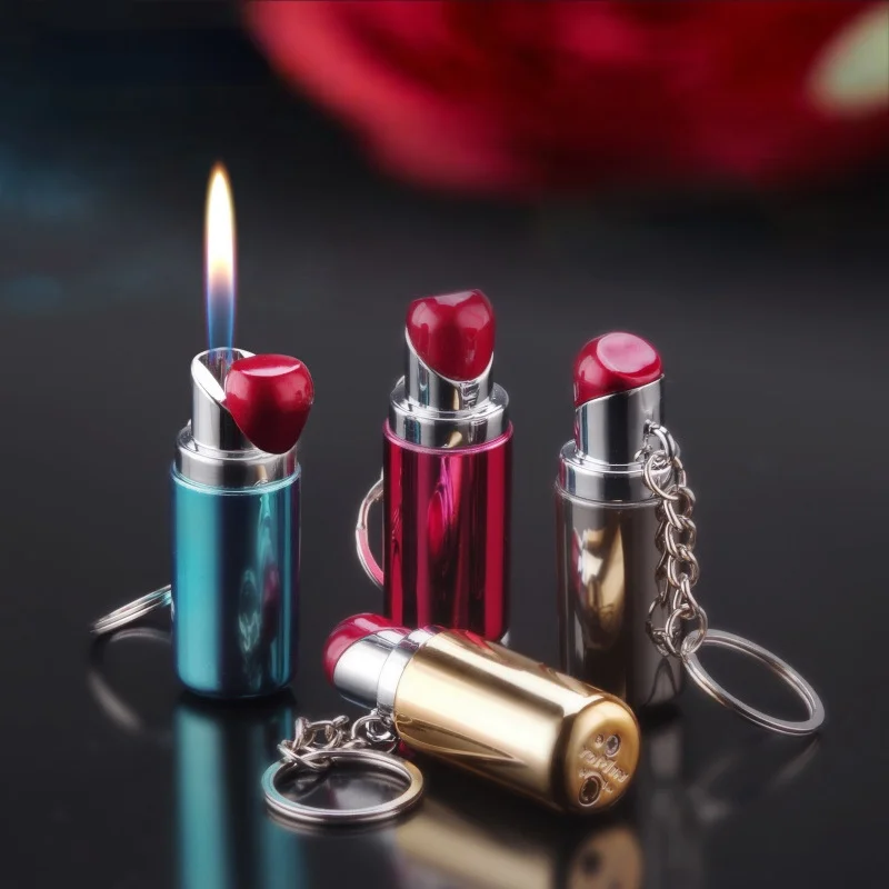 Personality Fun To Play Girls Lipstick Pendant Creative Inflatable