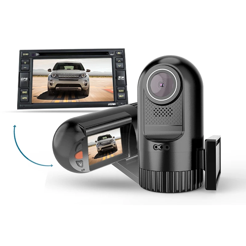 Портативный автомобильный DVR 1,5 ips Экран Full HD 1440P Мини видеорекордер 140 градусов Широкий формат AutoRegistrar Dash Cam Автоматический Фиксатор