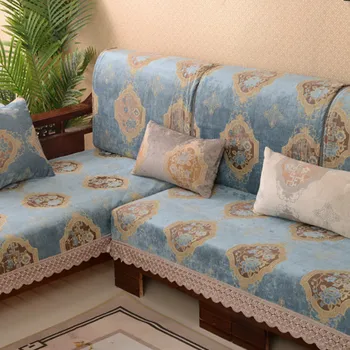 

Sofa Covers for Living Room Four Seasons Couch Cover Modern Minimalist Corner Seat Cover Sofa Towel