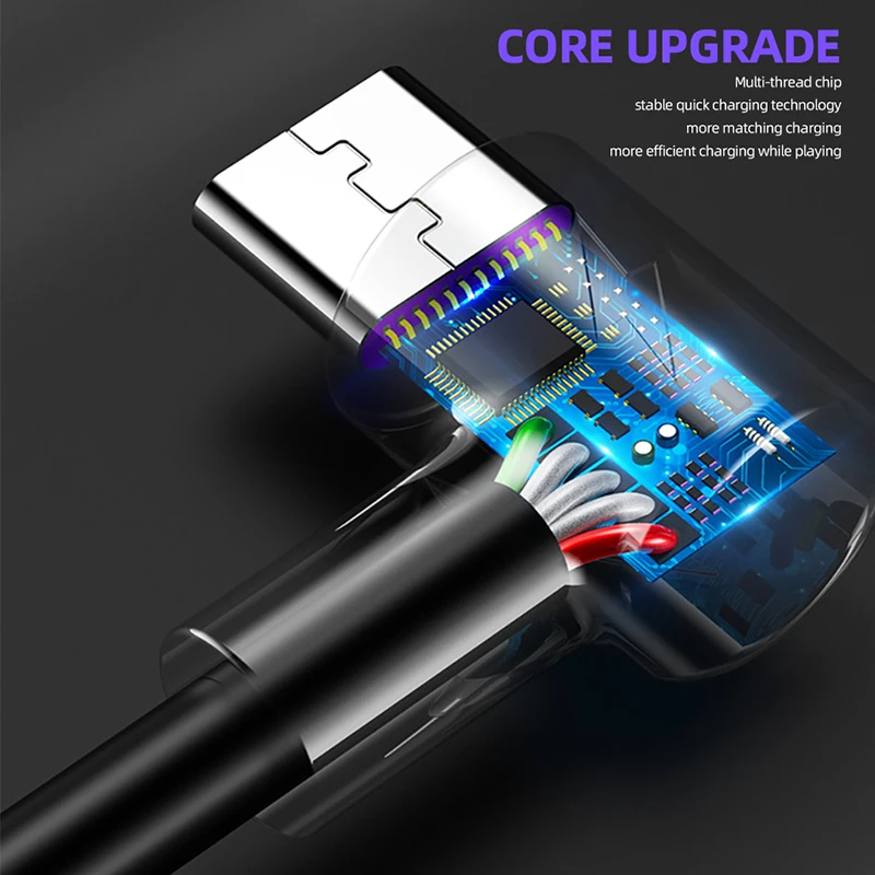 Кабель usb type C 5А для быстрой зарядки USBC кабель type-C для Xiaomi Redmi Note 7 K20 samsung Oneplus 7 Pro USB-C шнур зарядного устройства
