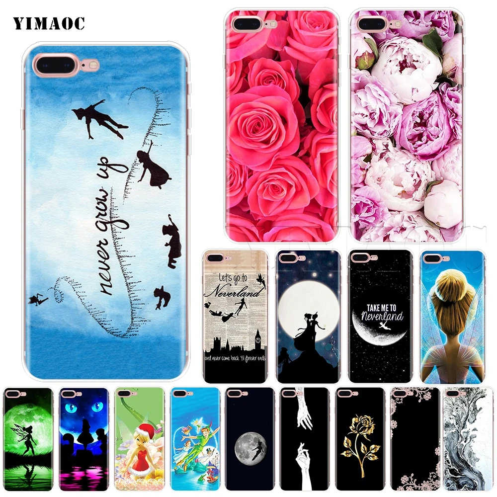 Мягкий силиконовый чехол YIMAOC Peter Pan для iPhone 11 Pro XS Max XR X 8 7 6 6S Plus 5 5s se | Мобильные