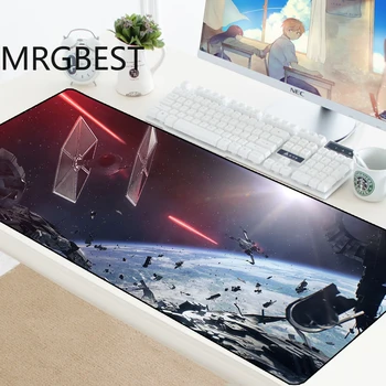 

MRGBEST Star Wars Mousepad Gaming Mousemat Gamer Game Computer Desk Padmouse Keyboard Large Play Mats To Pads PC Csgo