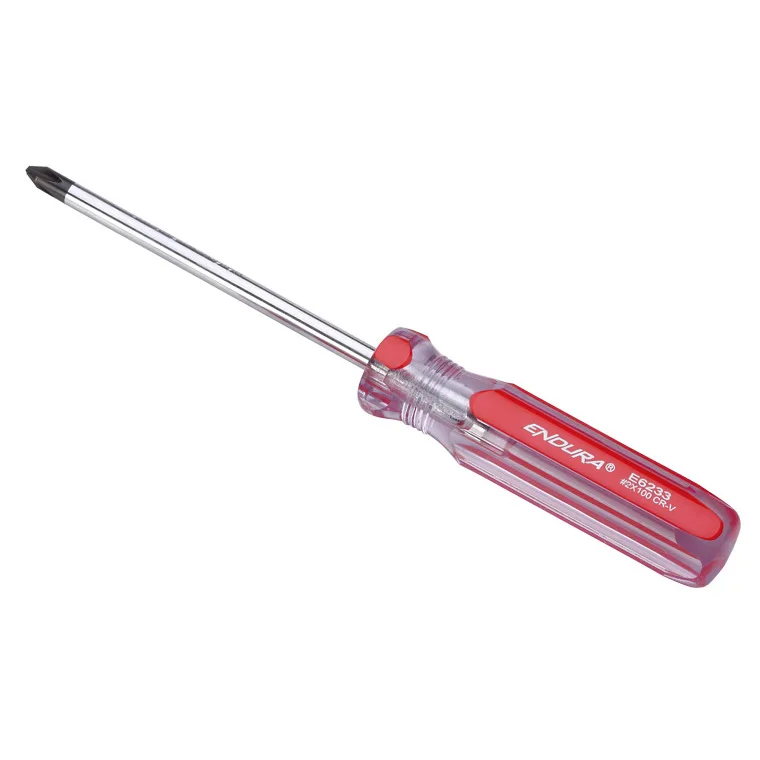 

Shanghai Endura Cross Color Stripes Handle Screw Driver Screwdriver Model Specification Fully