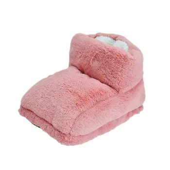 

High Help Warm Feet Treasure Usb Electric Warm Shoes Electric Heating Shoes Office Dormitory Bed Sleeping Charging