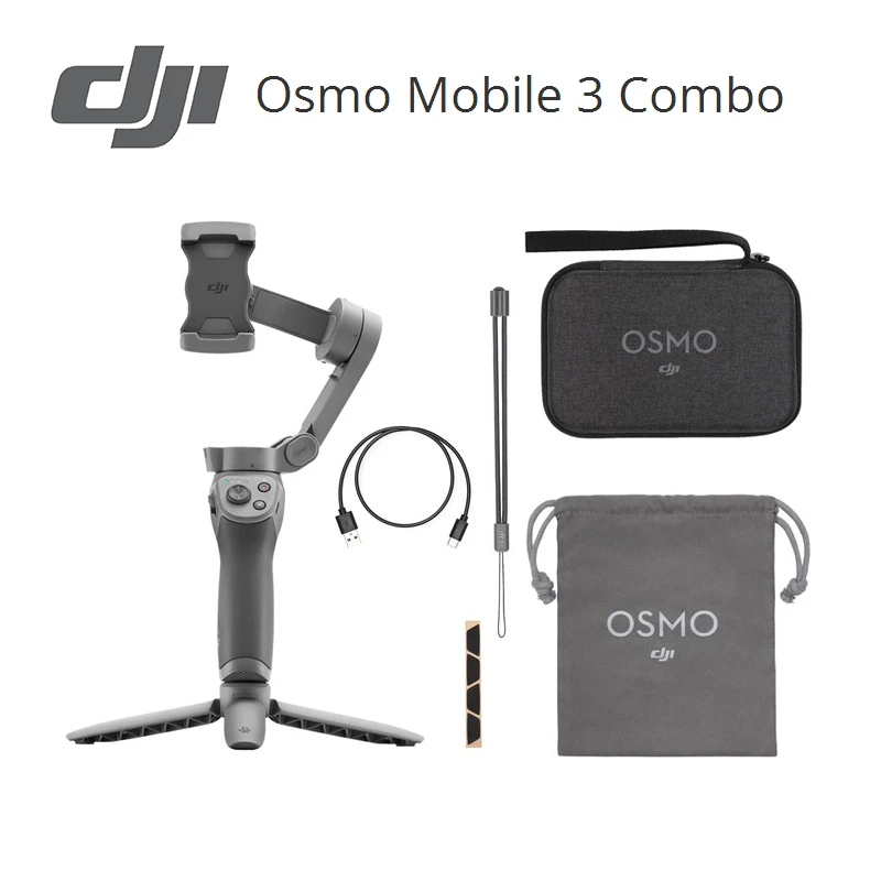 

DJI Osmo Mobile 3 Combo foldable gimbal Sport Mode Quick Roll Gesture Control ActiveTrack 3.0 Osmo Mobile 3