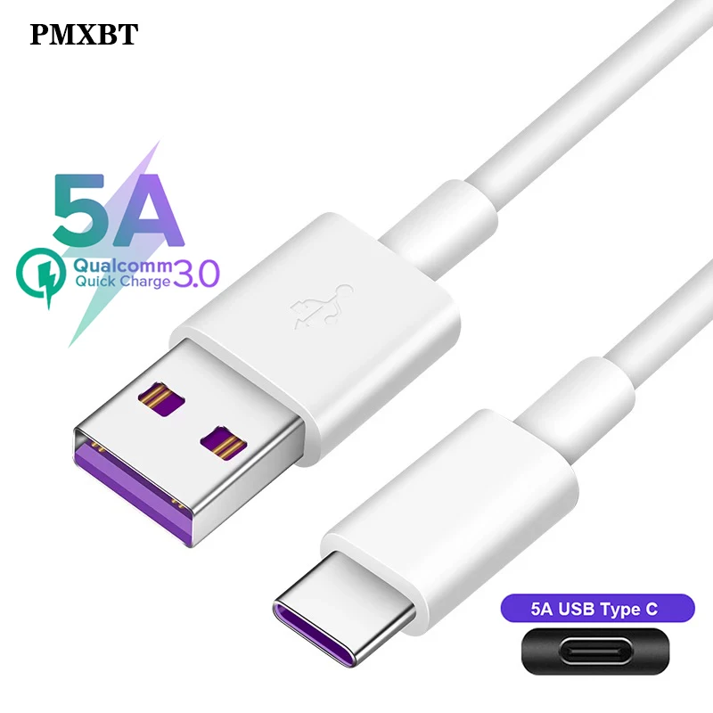

USB Type C Cable For iPad Pro OPPO Samsung A50 A70 Mobile Phone Charger Fast Charging USB-C Type-C Cable for Huawei P30 Xiaomi