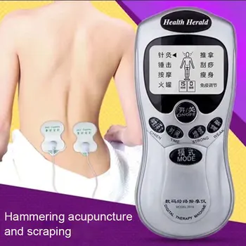 

Electric Pulse Massager Tens Unit Machine Muscle Massage Stimulator Pain Relief WH998