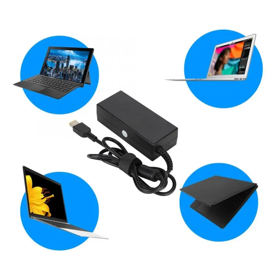 Адаптер питания для ноутбука IBM lenovo ThinkPad Edge E431 E531(US Three-pin Plug 100-240 V
