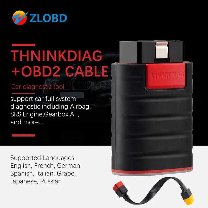 Диагностический сканер Thinkdiag OBDII устройство для полной диагностики PK AP200 easydiag golo