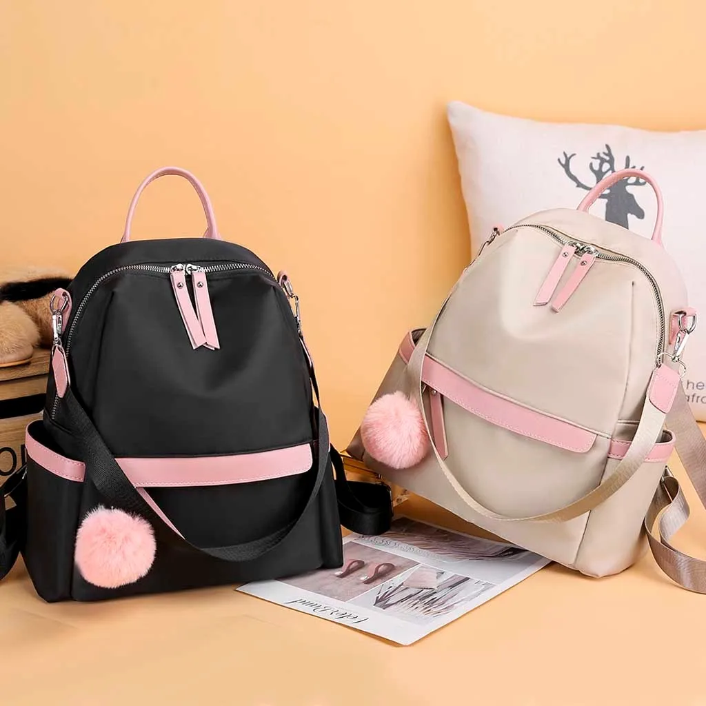 Женская простая сумка на плечо, Студенческая сумка, повседневная сумка для компьютера, модная сумка на плечо, рюкзаки для путешествий, женская школьная сумка для девочек
