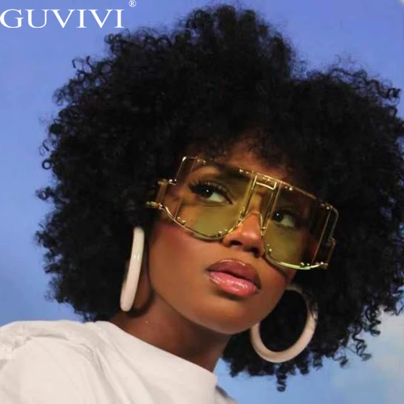 Квадратные женские крупные солнцезащитные очки Солнцезащитные очки Мужские Винтажные Солнцезащитные очки Роскошные ретро мужские солнцезащитные очки Брендовые дизайнерские солнцезащитные очки