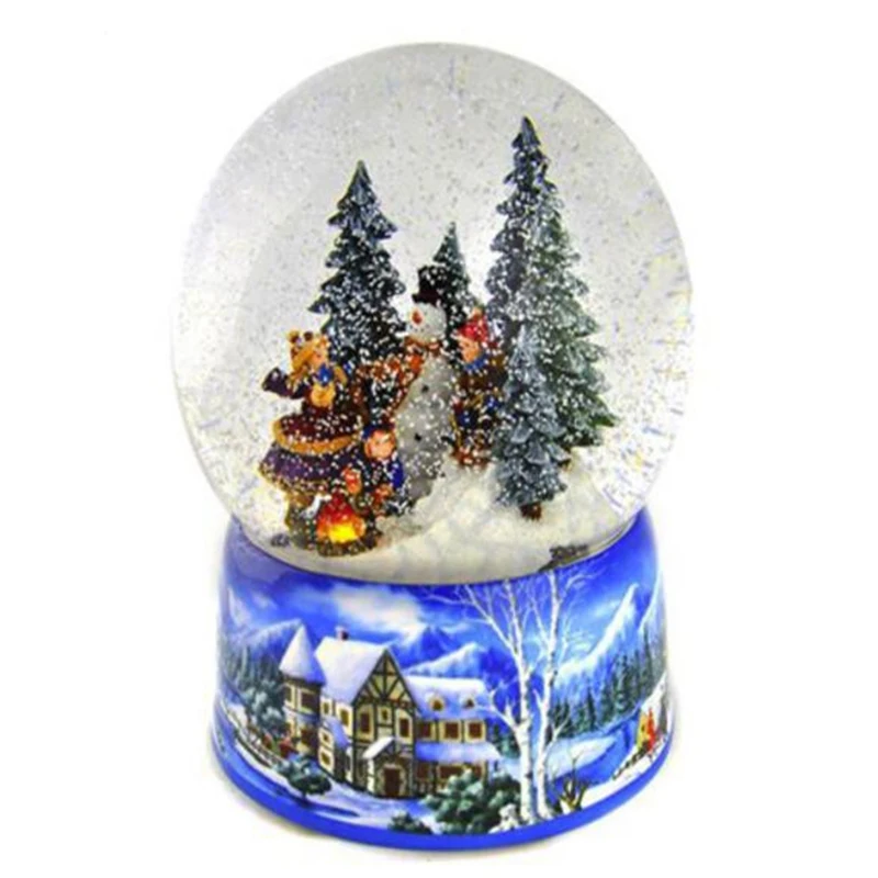 

christmas snow globe, 5d diamond painting new arrivals Photo of rhinestone Embroidery Mosaic full square round drill decor C1316