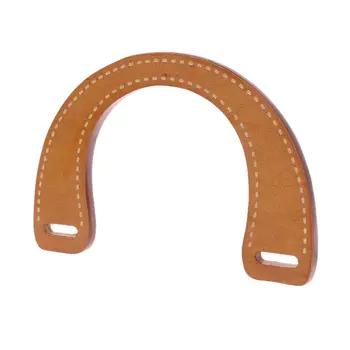 

2020 New Wooden Purse Handle for Bag Making Handle Shopping Tote Replacement DIY Crafts