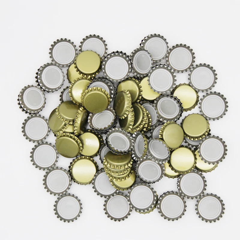 Carbonation Caps 100 Pcs/lot 26mm Crown Caps Homebrew Beer Caps Craft Beer Bottling