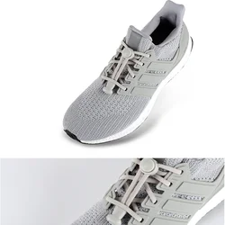 2PCS Sports Spring Lock Shoelaces No Tie Shoelaces Elastic Shoelace Suitable For All Shoes Lazy Laces Sneaker Shoe Accessories