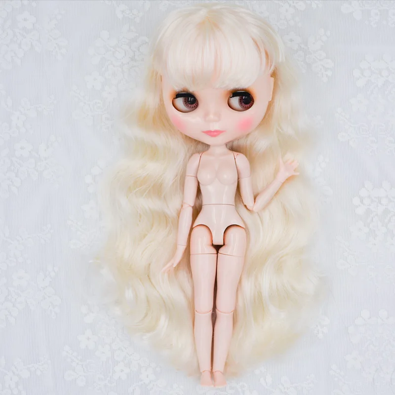 Куклы бжд Blyth кукла BJD, кукла блайз Neo Обнаженная кукла Blyth уникальные, непрозрачные куклы лица могут изменить макияж и платье DIY, 1/6 мяч соединены куклыку клы блайз - Цвет: NBL12