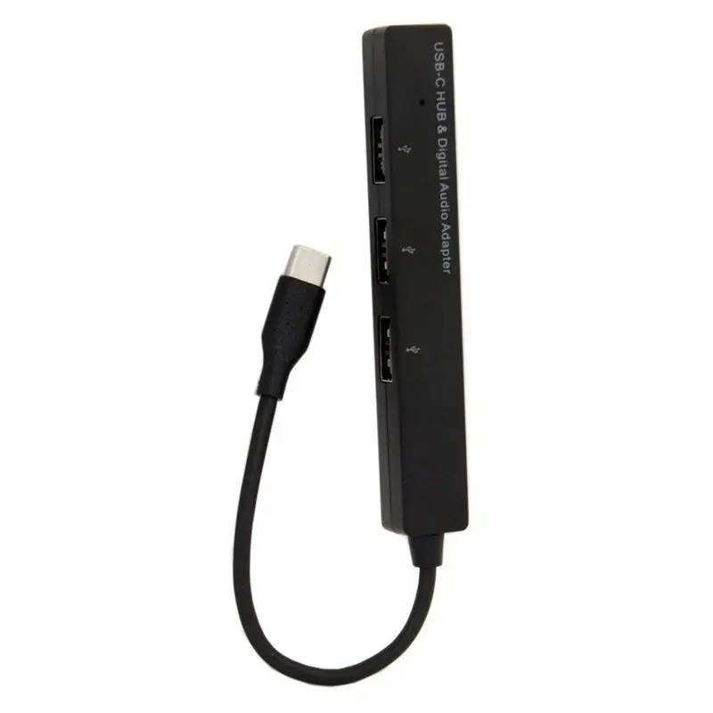 Thunderbolt 3 USB-C TypeC 3,5 мм цифровой аудио адаптер концентратор для MacBook Pro GW