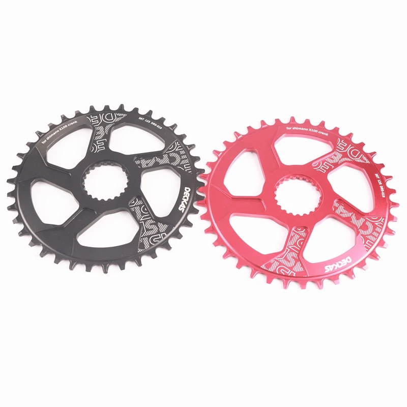 DECKAS 12 Скоростей круглый Центральный замок для shimano m7100 M8100 M9100 велосипед MTB шатун 32T 34T 36T 38T