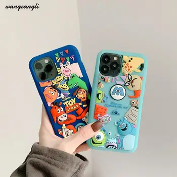 

Phone case for iphone 5 6 7 8 11 x xr xs max cartoon silicone phone case for iphone 11 pro 11 pro max 7 8 6 6s plus phone case