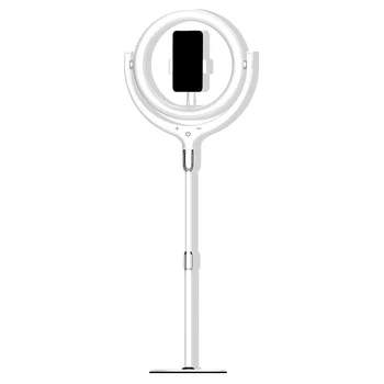 

Mobile Phone Live LED Fill Light 12 Inch Desk Ring Light Live Lighting with 3 Light Effects