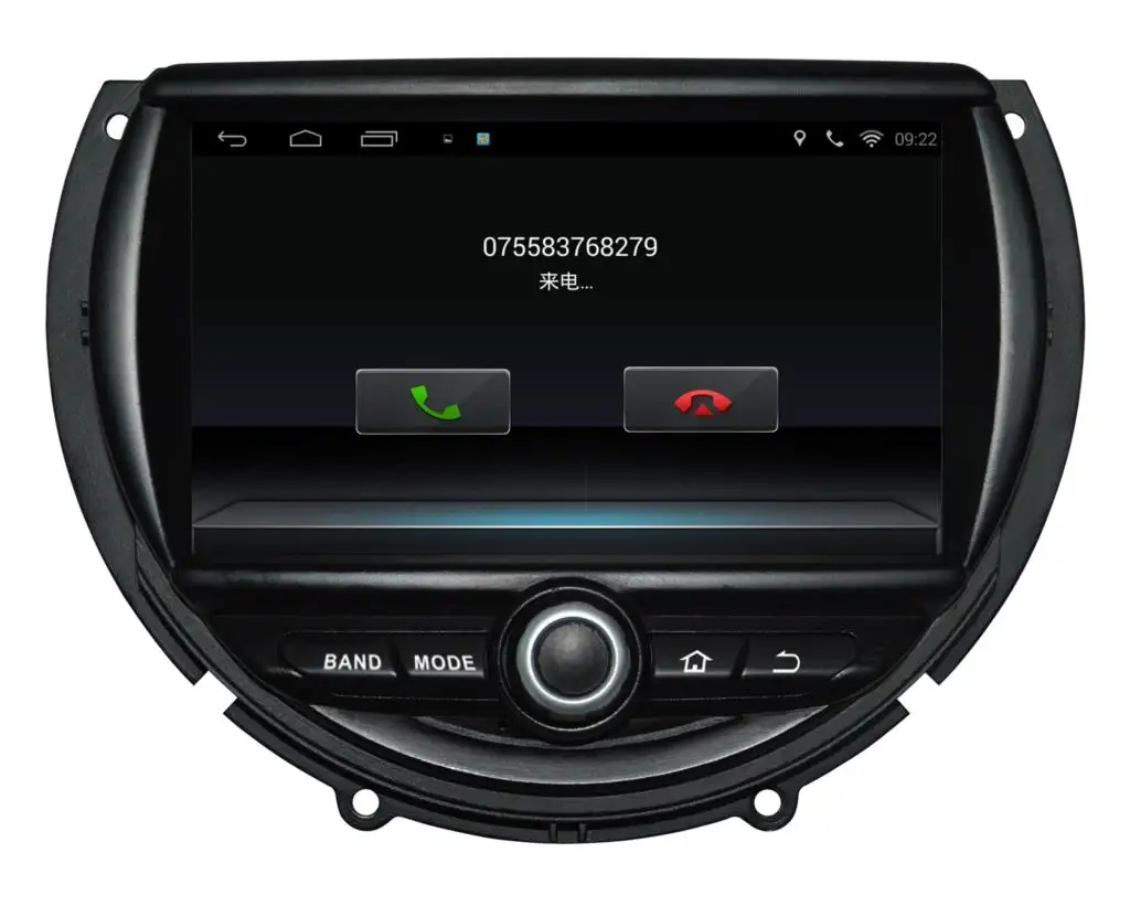 Четырехъядерный 1024*600 HD экран Android 9,0 автомобильный DVD gps Радио Навигация для Mini Cooper- с 4G/Wifi DVR OBD зеркальное соединение