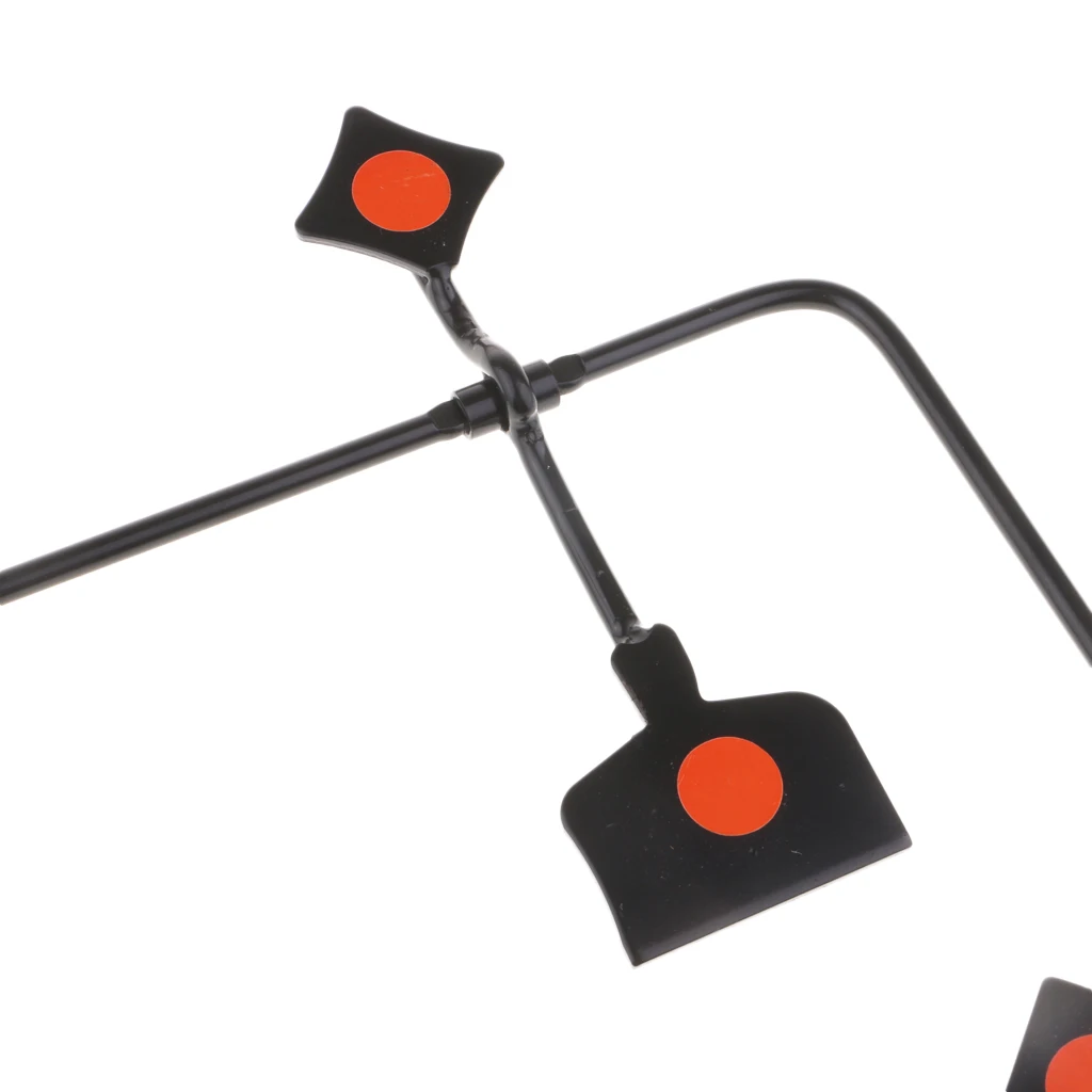 

Steel Plate Target Outdoor Hunting Catapult Practice Spinner Target