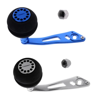 

2pcs Fishing Baitcasting/round Reel Power Reel Handle Knob Rocker 8x5 Hole Suitable for Baitcasting Reel Round Reel