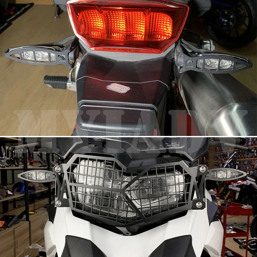 Rear Turn Signals Light Cover Protector Shield Fit BMW F800GS R1200GS 2018