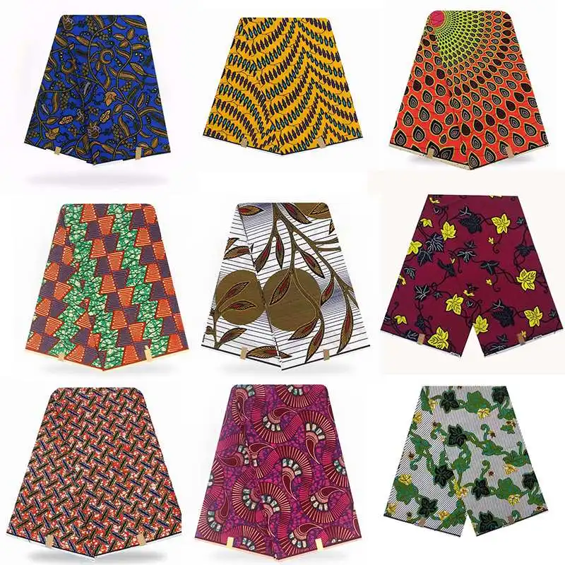 Анкара настоящий воск голландский гарантированный настоящий голландский воск высокое качество пагне воск голландский 6 ярдов африканская Анкара швейная ткань