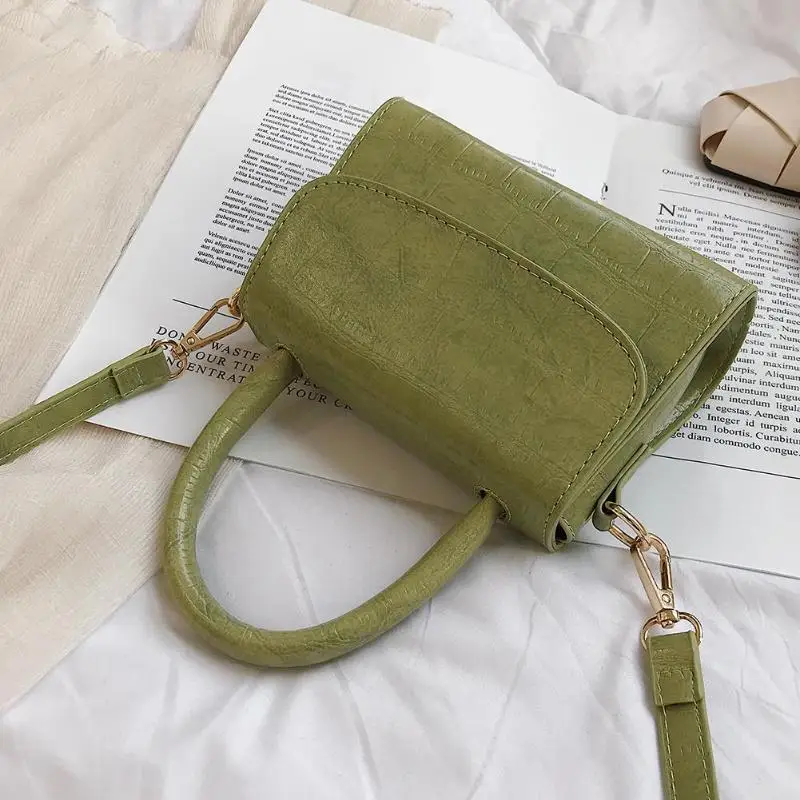 Аллигатор шаблон сумки на плечо из искусственной кожи женские Лоскутные сумки через плечо
